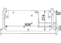 Condenser, air conditioning