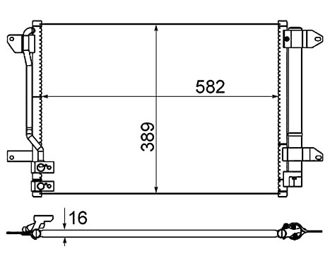 Condenser, air conditioning