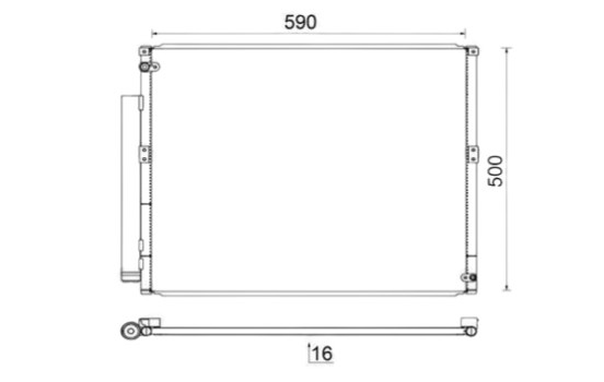 Condenser, air conditioning