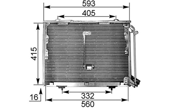 Condenser, air conditioning