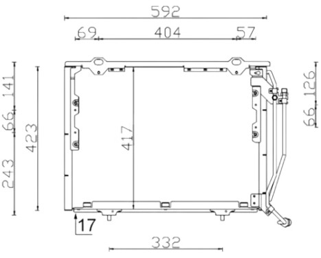 Condenser, air conditioning