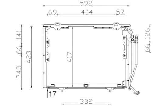 Condenser, air conditioning