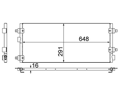 Condenser, air conditioning