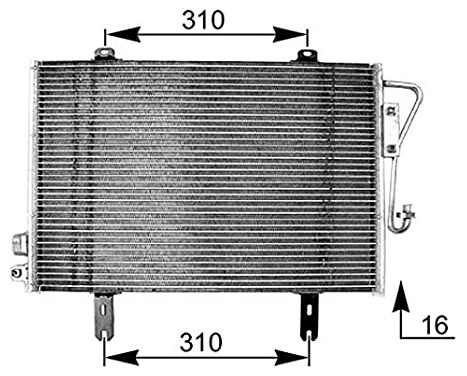 Condenser, air conditioning