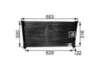 Condenser, air conditioning
