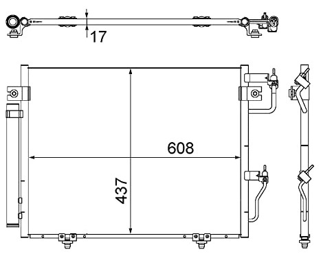 Condenser, air conditioning