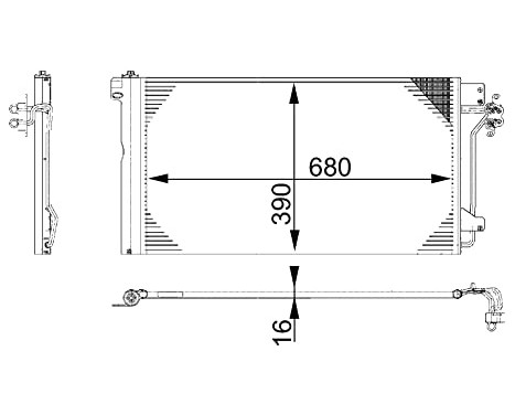 Condenser, air conditioning