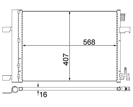 Condenser, air conditioning
