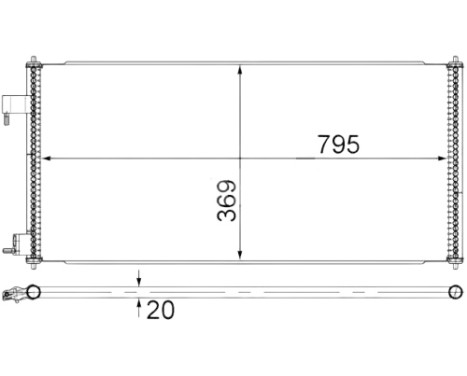 Condenser, air conditioning