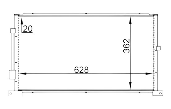 Condenser, air conditioning