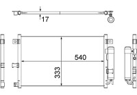 Condenser, air conditioning
