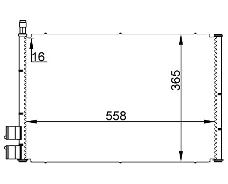 Condenser, air conditioning