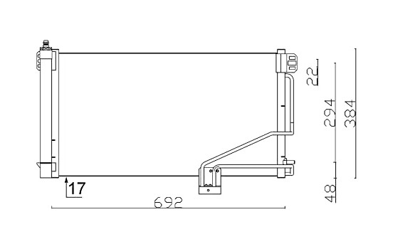 Condenser, air conditioning