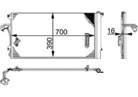Condenser, air conditioning