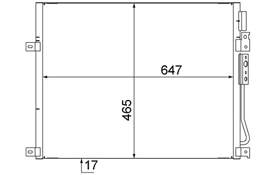 Condenser, air conditioning