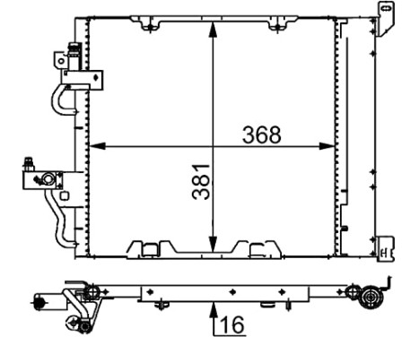Condenser, air conditioning