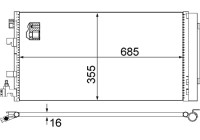 Condenser, air conditioning