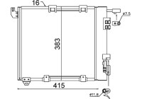Condenser, air conditioning