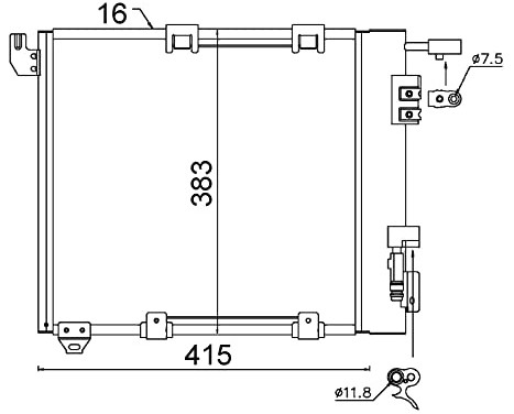 Condenser, air conditioning