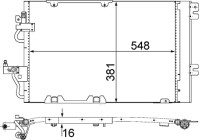 Condenser, air conditioning