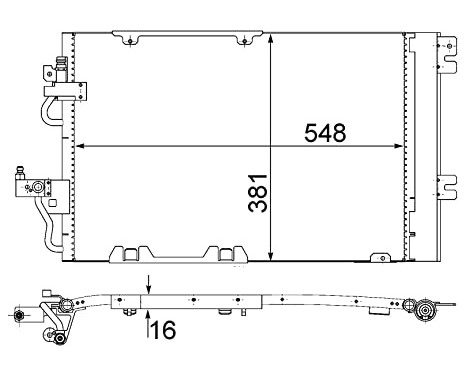 Condenser, air conditioning