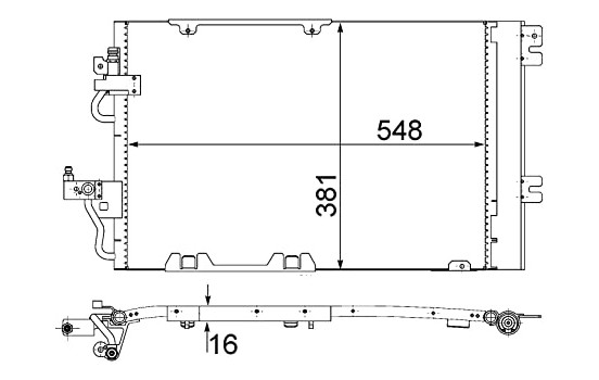 Condenser, air conditioning