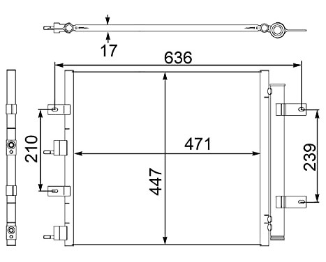 Condenser, air conditioning