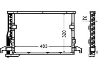 Condenser, air conditioning