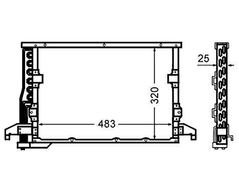 Condenser, air conditioning
