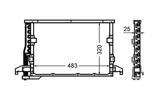 Condenser, air conditioning