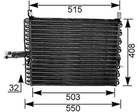 Condenser, air conditioning