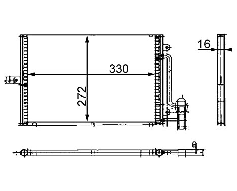 Condenser, air conditioning