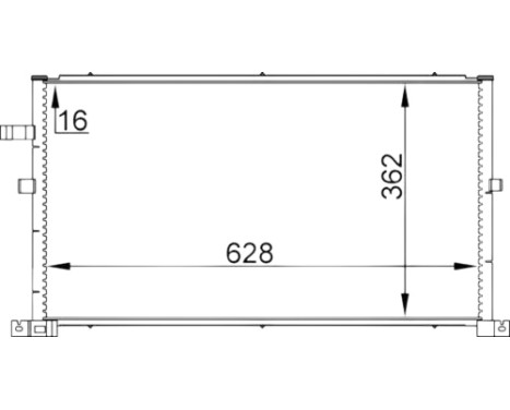 Condenser, air conditioning