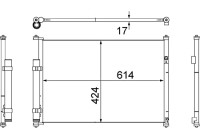 Condenser, air conditioning