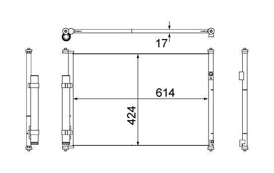 Condenser, air conditioning
