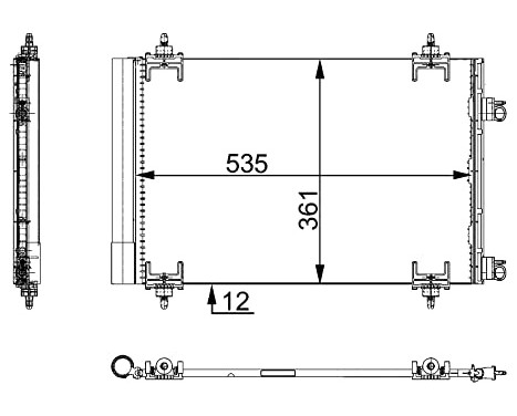 Condenser, air conditioning