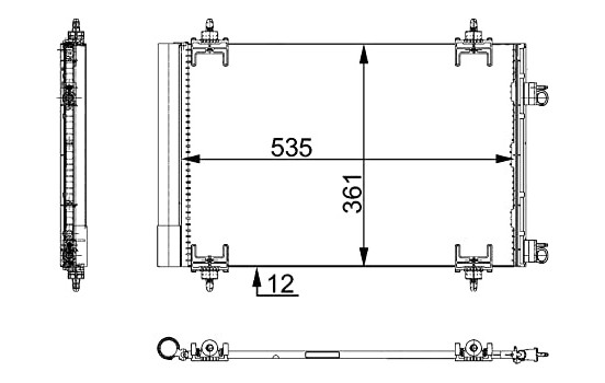 Condenser, air conditioning