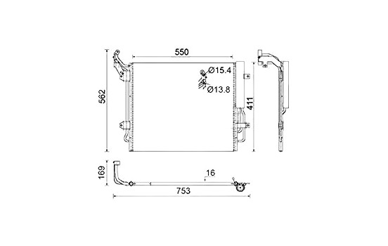Condenser, air conditioning