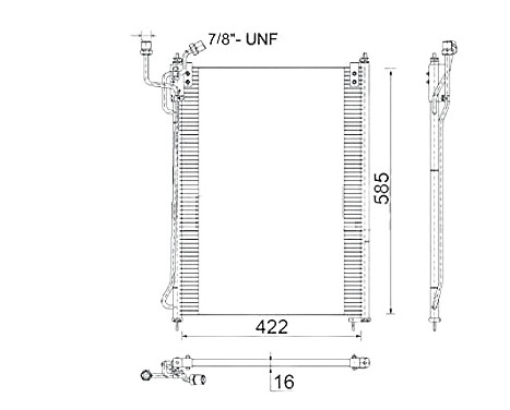 Condenser, air conditioning