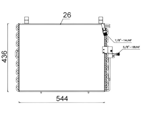 Condenser, air conditioning