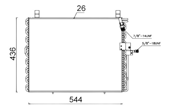 Condenser, air conditioning