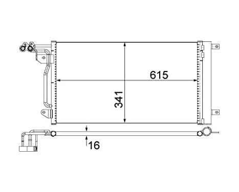 Condenser, air conditioning