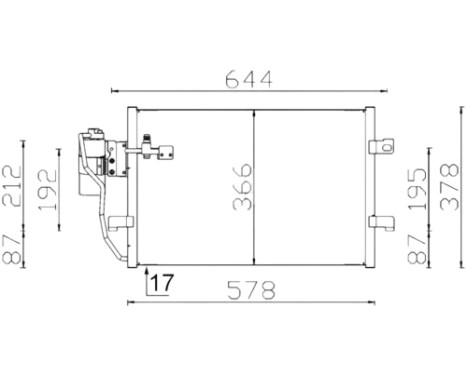 Condenser, air conditioning