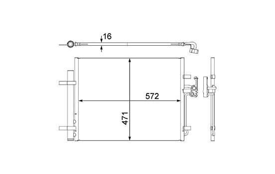 Condenser, air conditioning