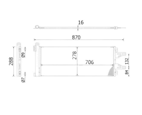 Condenser, air conditioning