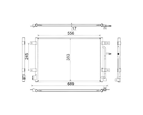 Condenser, air conditioning