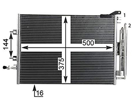 Condenser, air conditioning