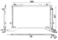 Condenser, air conditioning