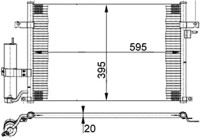 Condenser, air conditioning