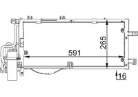 Condenser, air conditioning